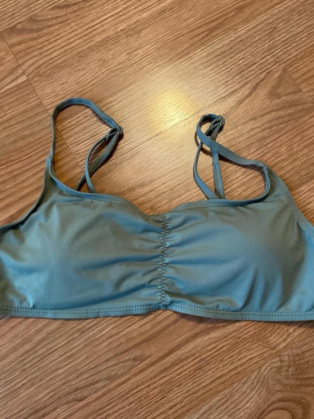 Cotton On Bikini Top - Sage Blue Green